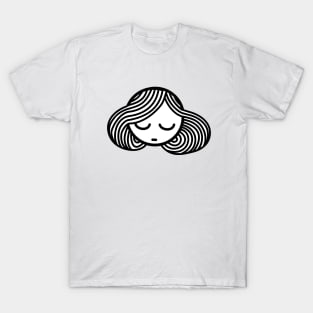 girl head T-Shirt